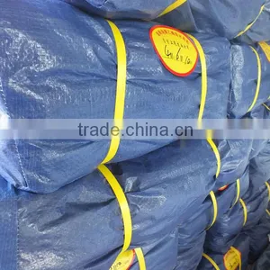 Cheap Blue/Silver PP Plastic Laminating Tarps Sheets Tarpaulin Roofing Cover Waterproof Tarpaulin Car Cover thumbnail-1