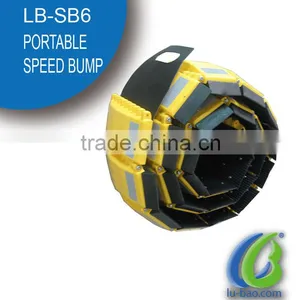 Rubber Sleeping Policeman High Quality Road Speed Bump thumbnail-1