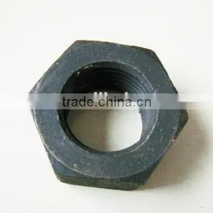 Black Hex Nuts DIN934 Fastener Low Carbon Steel 4.8 thumbnail-1