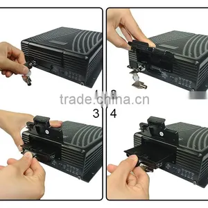 4 Channel Fhd 1080p Mobile Hd DVR for Car Bus Truck Van thumbnail-5