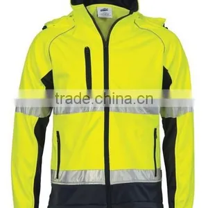 Long Durable High Visibility and Safety Reflective Softshell Safety Clothing thumbnail-1