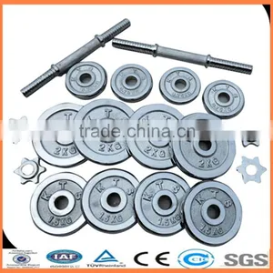 15kg 20kg 30kg Adjustable Electroplate Chrome Dumbbell Set thumbnail-2
