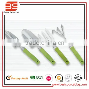 4-Piece Stainless-Steel Garden Tools With Non-slip Handles thumbnail-1