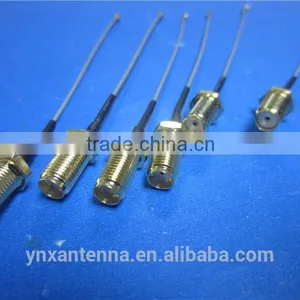 SMA Female to IPEX RG1.13 Coaxial Cable SMA Within the Outer Spiral Needle Female Pin Modified Wireless Router Antenna thumbnail-5