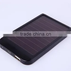 2600mah High Capacity Portable Solar Rechargeable USB Power Bank External Battery Charger Pack for Cellphone thumbnail-3