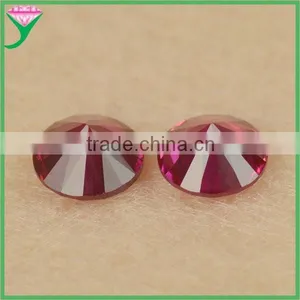 6mm 7# Color Cheap Price Round Lab Created Rough Ruby Corundum thumbnail-2