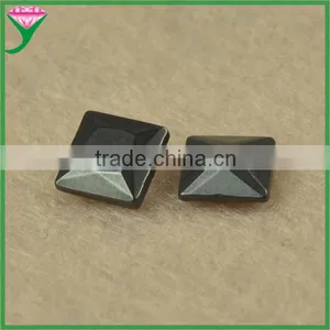 Wholesale Price Faceted Square Cut Hematite Magnetic Stone thumbnail-2