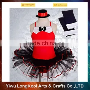 High Quality Girls Party Perform Designer One Piece Dress New Model Magician Girl Tutu Dress thumbnail-2
