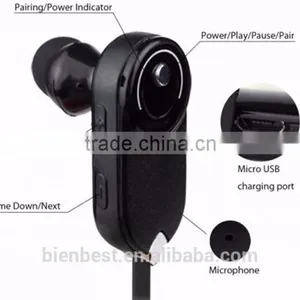 HV-803 Wireless Sports Bluetooth Headset In-Ear Earphones Hands Free Stereo Earphone for IPhone Samsung All Smartphones thumbnail-6