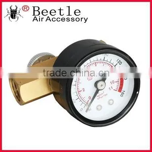 Brass Air Regulator Control Air Pressure With Gauge thumbnail-1