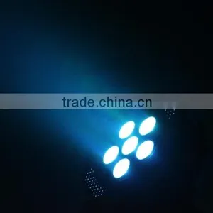 High Quality 6*Tri-3W LED Rechargable Battery Operated RGB Par Cans thumbnail-5