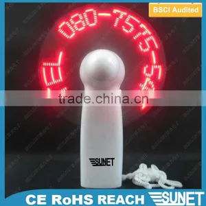 Summer Giveaway Portable Flashing Mini Electric Hand Fan thumbnail-1