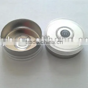 Pharmaceutical Transparent Cap and Silver Aluminum Flip off Cap thumbnail-1