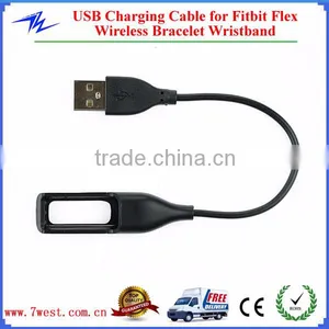 CE ROHS Approved USB 2.0 Charging Cable Replacement USB Cable for Fitbit Flex Wristband Bracelet thumbnail-1