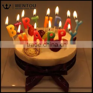 Cute Colorful Letter Birthday Candle thumbnail-2