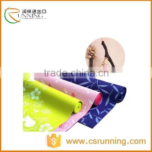 Wholesale Custom Printing Eco-Friendly Natural Rubber Yoga Mat thumbnail-2