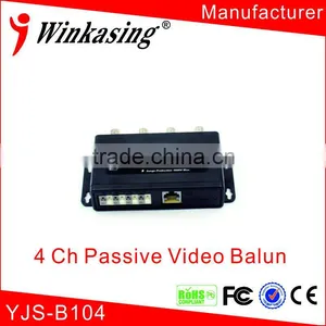 4ch Passive Surge Protect UTP Transmit Video Balun YJS-B104 thumbnail-1