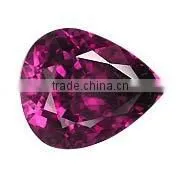 Rhodolite Garnet Faceted Pear thumbnail-1