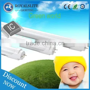 120 Beam Angle T8 LED Tube 86-265v/AC CE ROHS IC DRIVER thumbnail-1