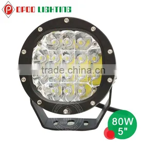 High Power 80w Round Led Driving Light Offroad 5inch thumbnail-2