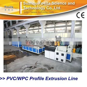 PVC Wood Plastic Window and Door Profile Extrusion Line thumbnail-1