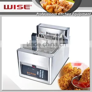 2016 New Product Standard Auto Lift Deep Fryers 12L For Commercial Use thumbnail-4