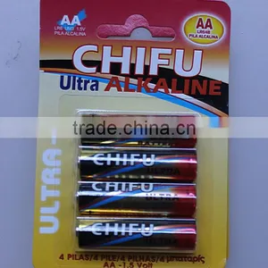 Pvc JACKET AA R06 UM3 Dry Battery Chifu Brand 1.5v thumbnail-1