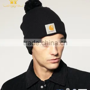 Wholesale Custom Crochet Beanie Knit Winter Hat thumbnail-5