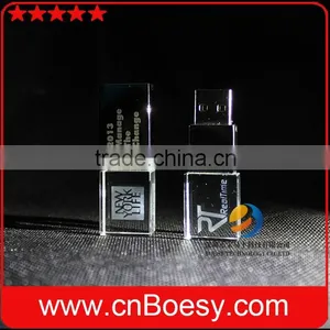 Customer Logo Printed Fashion Crystal Usb Memory Drive thumbnail-2