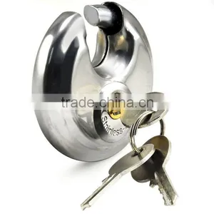 Disc Padlock Waterproof Discus Padlocks Stainless Steel Discus Padlock A2004 thumbnail-3