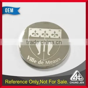 Wholesale Bulk Cheap Custom Gold Nickle Euro Trolley Token Manufacturers thumbnail-3
