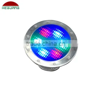 AC/DC 12/24V 6*1W V4A/#316 S.S. RF Remote RGB Control LED Underwater Pool Lamp IP68 Structural Salt/Sea Waterproof thumbnail-6