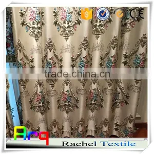 Soft Heavey Touch Flashy Luxury 3D Jacquard Turkish Style Curtain Fabrics- Haining Textile Manufacture Quality Choice thumbnail-5
