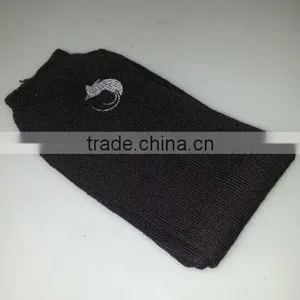 Single Use Black Inflight Varicose Sock With Logo thumbnail-1