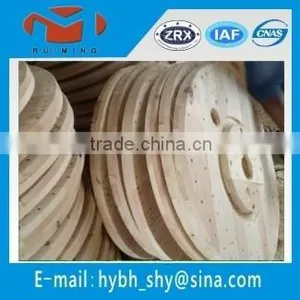 Solid Wood Cable Drum for Cat6 Wire Cable thumbnail-2