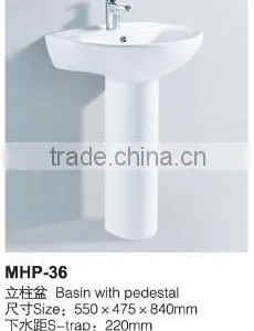 Best-selling Pedestal Basin Ceramic Pede Closet Basin thumbnail-1