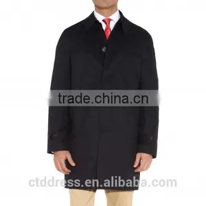 2014 New Arriving Black 100% Cashmere Mens Overcoat thumbnail-1