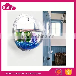 Popular! PMMA Freshwater Aquarium, Betta Tanks, Decorative Glass Bowls thumbnail-1
