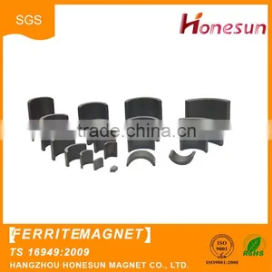 China Supplier High Performance Arc Permanent Ferrite Magnets thumbnail-4