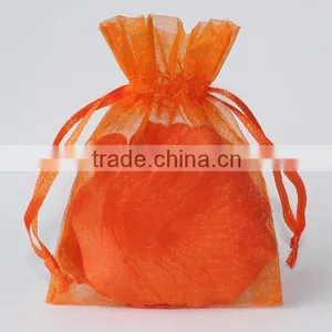 Popular Use for Wedding Congratulation Orgnaza Bag,wedding Gift Bag,small Drawstring Organza Gift Bags thumbnail-6