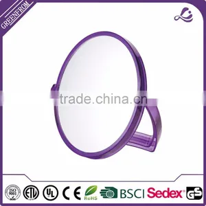 Plastic Colorful Blank Cosmetic Mirror thumbnail-1