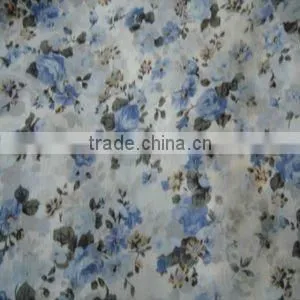 Flower Printed Chiffon Fabric thumbnail-1