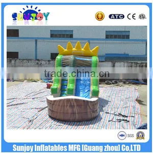 New Design Small Inflatable Water Slide Children Play in Summer thumbnail-1