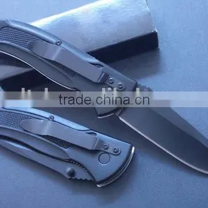 OEM 440 Stainless Steel Hunting Knife Black Blade Knife thumbnail-2