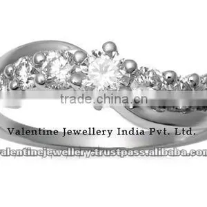 Yellow Stone Engagement Rings, Engagement Stone Diamond Jewelry Rings thumbnail-1