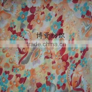 Peach Skin Printed Beach Pants Fabric, Pattern Color Can be Customized to Sample thumbnail-1