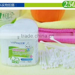 Customized Round Tip Cotton Swab thumbnail-1