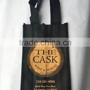 Promote Green Ideas Gift Bags For Wine Bottles 2 Bottle Wine Bag thumbnail-1