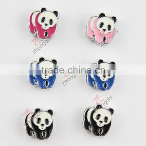 Panda Slider Charm Bead Fit Leather Bracelet (JP08) thumbnail-2