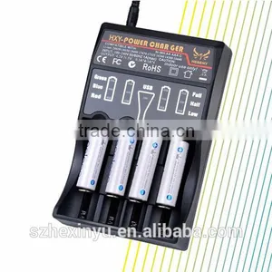 4.2V 500mA/1000mA*4 18650 Lithium Batteries Usb Travel Chargers thumbnail-1
